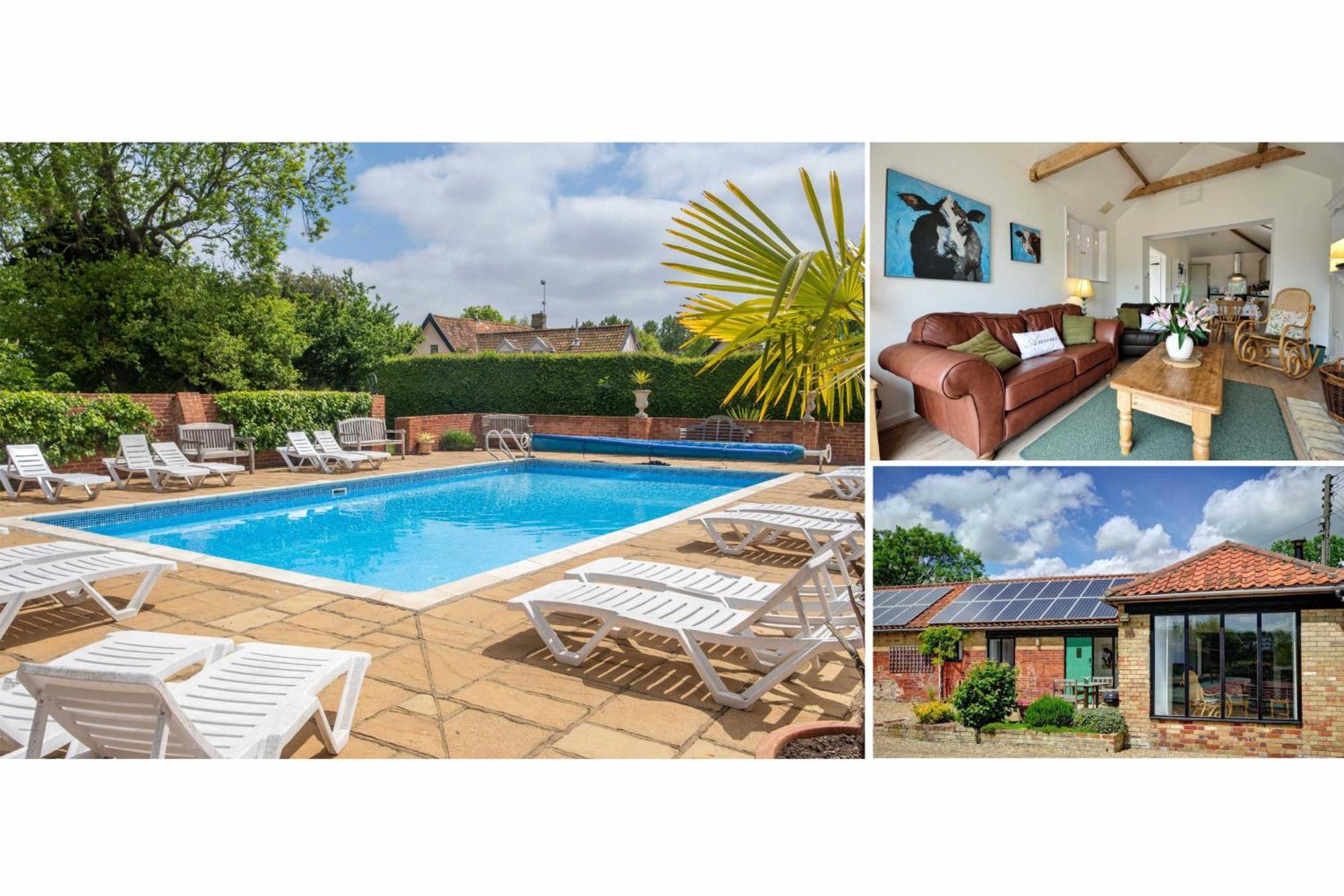 East Green Farm Cottages - The Granary サックスマンダム エクステリア 写真